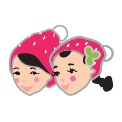 [LINEスタンプ] Strawberry Momo