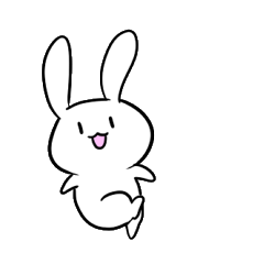 [LINEスタンプ] eatrabbit