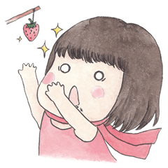[LINEスタンプ] The Red Cloak and the Little Steamed Bun