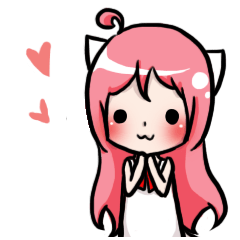 [LINEスタンプ] Cat and Bear's life-girlfriend White cat