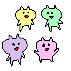 [LINEスタンプ] ねこーズ