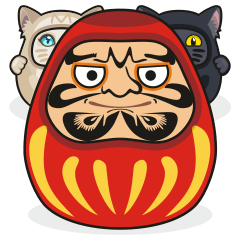 [LINEスタンプ] Don Daruma speak spanish！