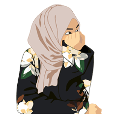 [LINEスタンプ] Arsyila The Next Hijaberの画像（メイン）
