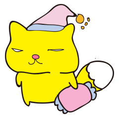 [LINEスタンプ] きつねこ~まったりしようぜ～