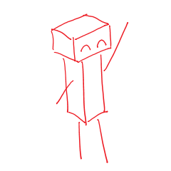 [LINEスタンプ] square bot