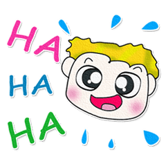 [LINEスタンプ] 氏浩介。ハッハッハ。^^