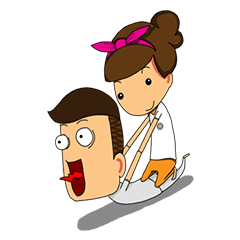 [LINEスタンプ] Massage Lover 1