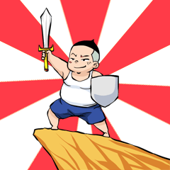 [LINEスタンプ] JawAuen movement