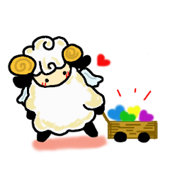 [LINEスタンプ] 羊羽の日常