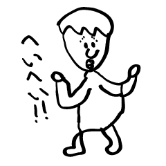 [LINEスタンプ] 究極のキモかわマン