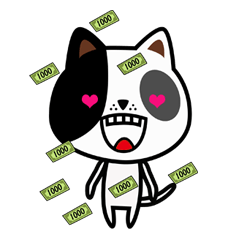 [LINEスタンプ] Ca-Ca cat's daily life