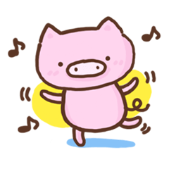 [LINEスタンプ] Mr. Pig No.1