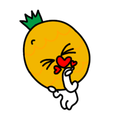 [LINEスタンプ] Charming Pineapple