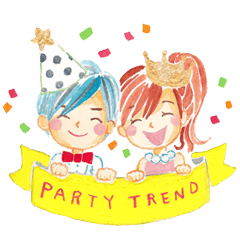 [LINEスタンプ] パーティートレンド