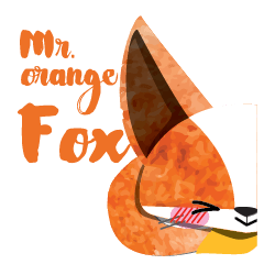 [LINEスタンプ] Mr. Orange foxの画像（メイン）