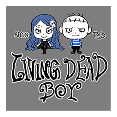 [LINEスタンプ] LIVING DEAD BOY