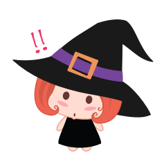 [LINEスタンプ] Wikie - A little witch