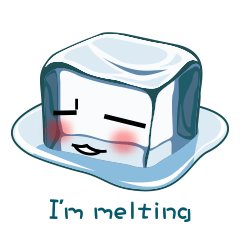 [LINEスタンプ] Ice Cuber (Global)