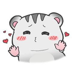 [LINEスタンプ] Toffy mouse