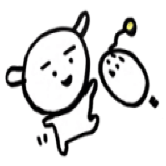 [LINEスタンプ] 犬のツボさんとお豆先輩