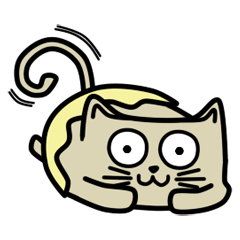 [LINEスタンプ] たまねこ ジュニア