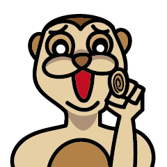 [LINEスタンプ] Funny Meerkat