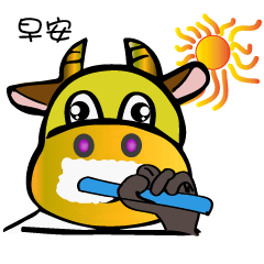 [LINEスタンプ] A day of Cody