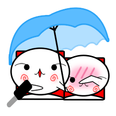 [LINEスタンプ] double bread