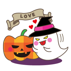 [LINEスタンプ] 日常会話でハロウィン！の画像（メイン）