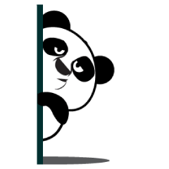 [LINEスタンプ] Panda Animation