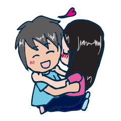 [LINEスタンプ] Simple Love