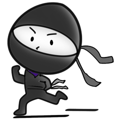 [LINEスタンプ] Mini Ninja