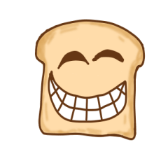 [LINEスタンプ] breakfast terrible