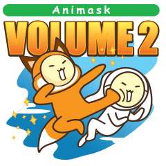 [LINEスタンプ] Animask : Volume 2の画像（メイン）