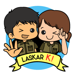 [LINEスタンプ] Laskar K！