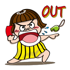 [LINEスタンプ] cucumber sisters