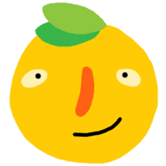 [LINEスタンプ] Orange fruit