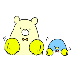 [LINEスタンプ] Twins Bear