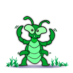 [LINEスタンプ] Mantis family