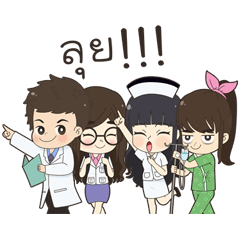 [LINEスタンプ] Family Care Team