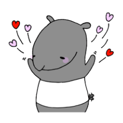[LINEスタンプ] バクの日常スタンプ 