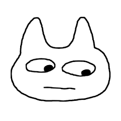 [LINEスタンプ] ねこだと思う