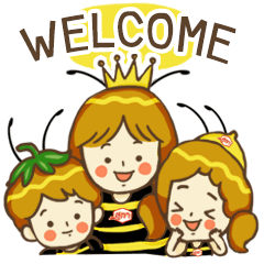 [LINEスタンプ] Supha Bee Farm and Friends