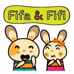 [LINEスタンプ] Fifa ＆ Fifi