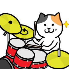 [LINEスタンプ] 動く！ねこワールド2の画像（メイン）