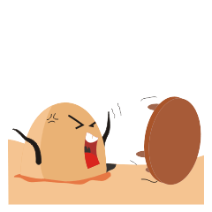 [LINEスタンプ] The Buginese Pimple