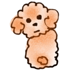 [LINEスタンプ] The Moody Poodles