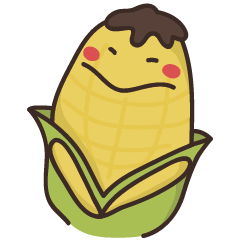 [LINEスタンプ] Mr. Corn's online conversation