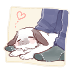 [LINEスタンプ] もふもふごろん