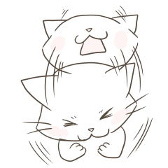 [LINEスタンプ] ミルクネコ